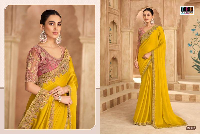 Tfh sandal wood vol-16 Bulk saree dealers in India